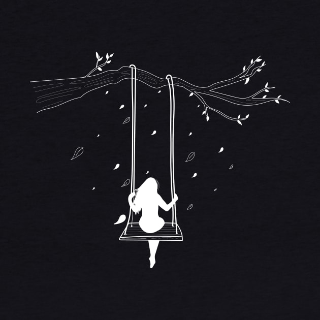 Girl on a swing by Emotions Capsule